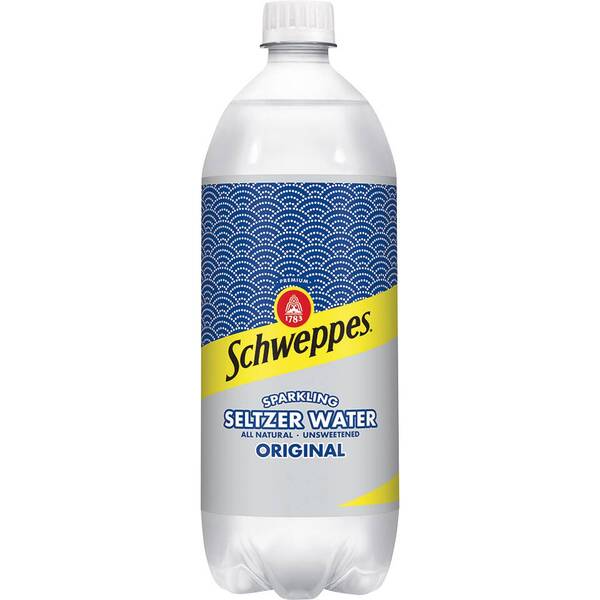 Schweppes Sparkling Seltzer Water Image Of Schweppes Sparkling Seltzer Water SKU: 32837