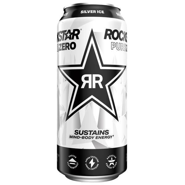 Rockstar Pure Zero Silver Ice Image Of Rockstar Pure Zero Silver Ice SKU: 200763